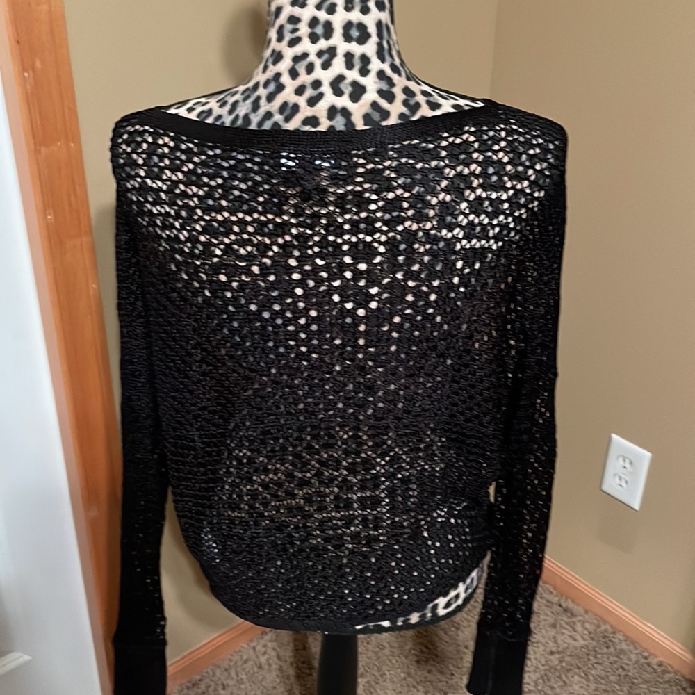 Express Fishnet Sweater - Picture 3 of 3